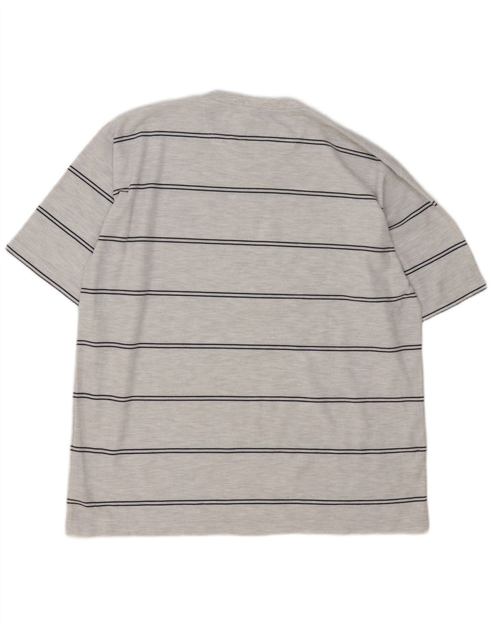 Ανδρικό T-Shirt Umbro Top XL Γκρι ριγέ πολυεστέρα
