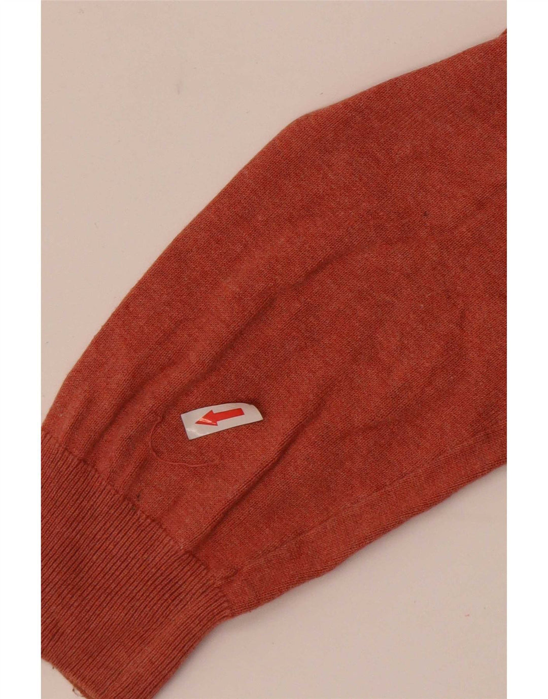 Marks & Spencer Herre sweater med rund hals XL Orange bomuld