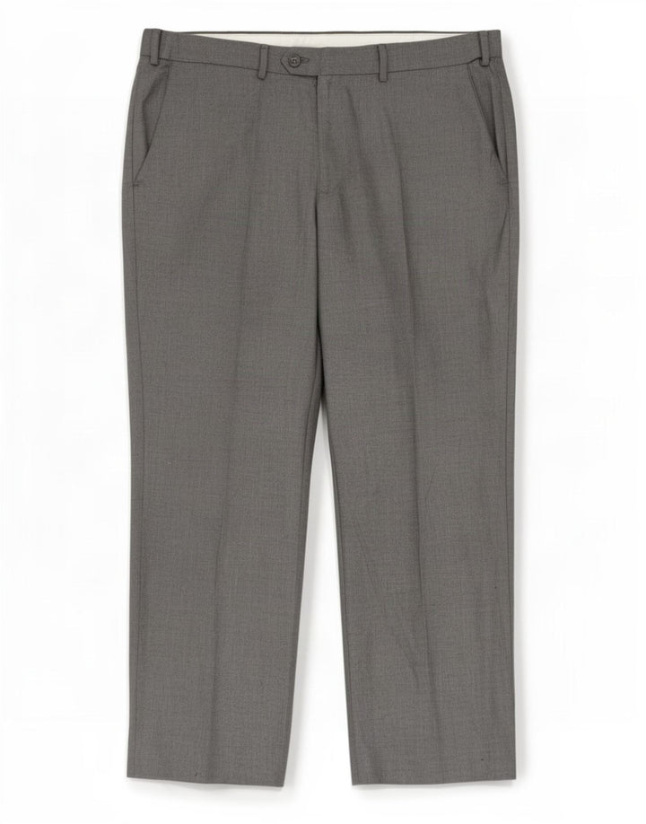 Gerade Herren-Anzughose von Marks & Spencer, W38, L29, Blau, Polyester