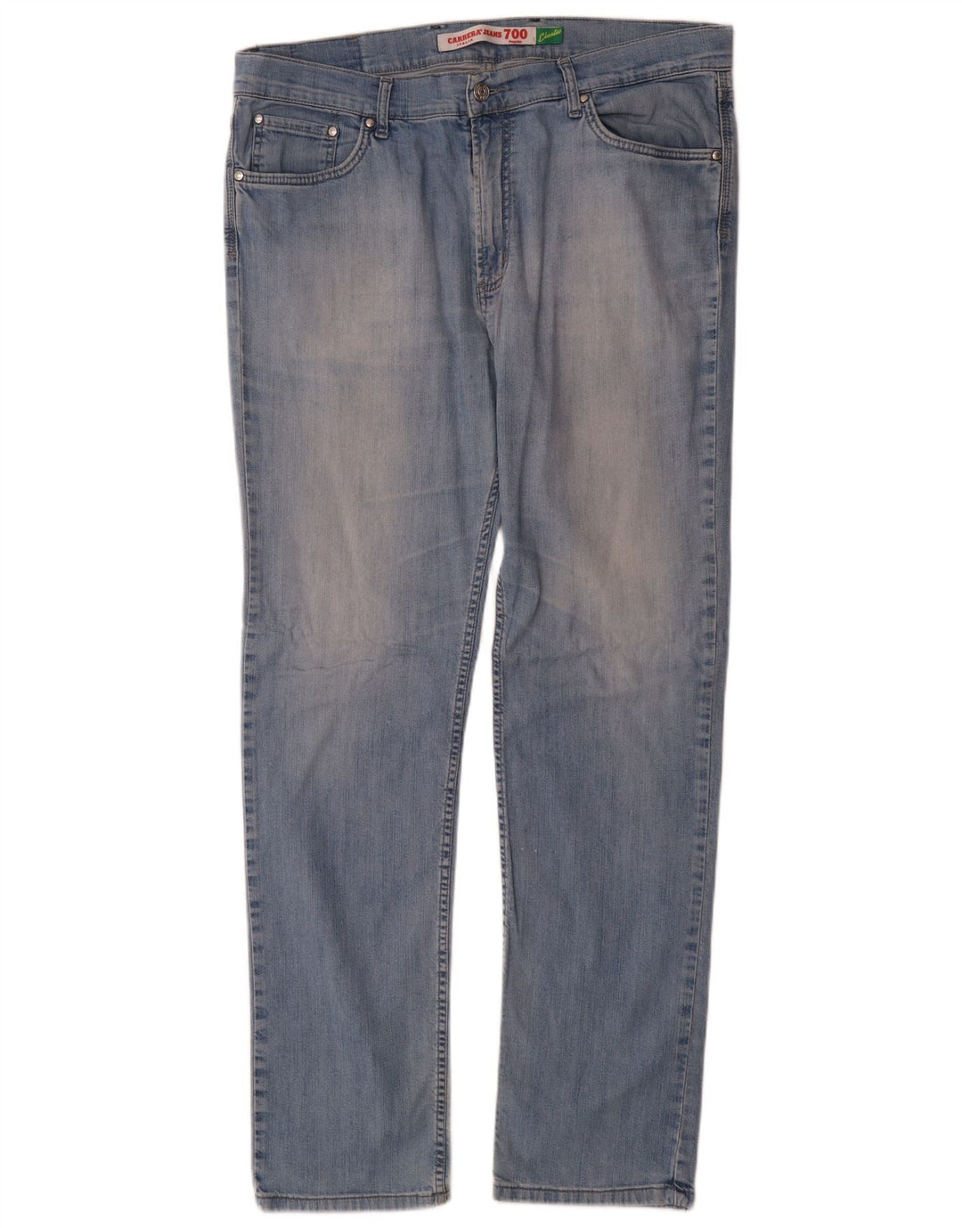 Carrera Mens Straight Jeans W40 L34 Blue Cotton