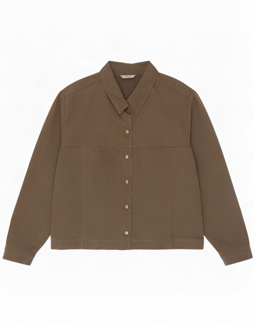 Marks & Spencer Womens Bomber Jacket UK 22 2XL Brown Lyocell