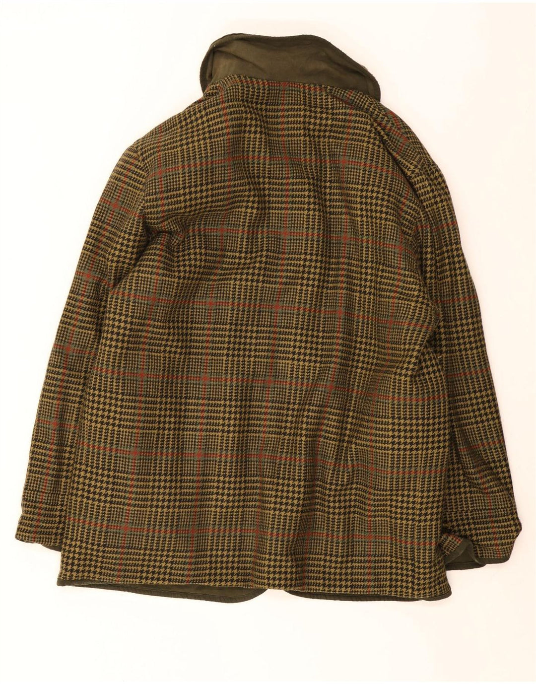 Burberrys Mens Reversible Jacket UK 40 Large Khaki Cotton