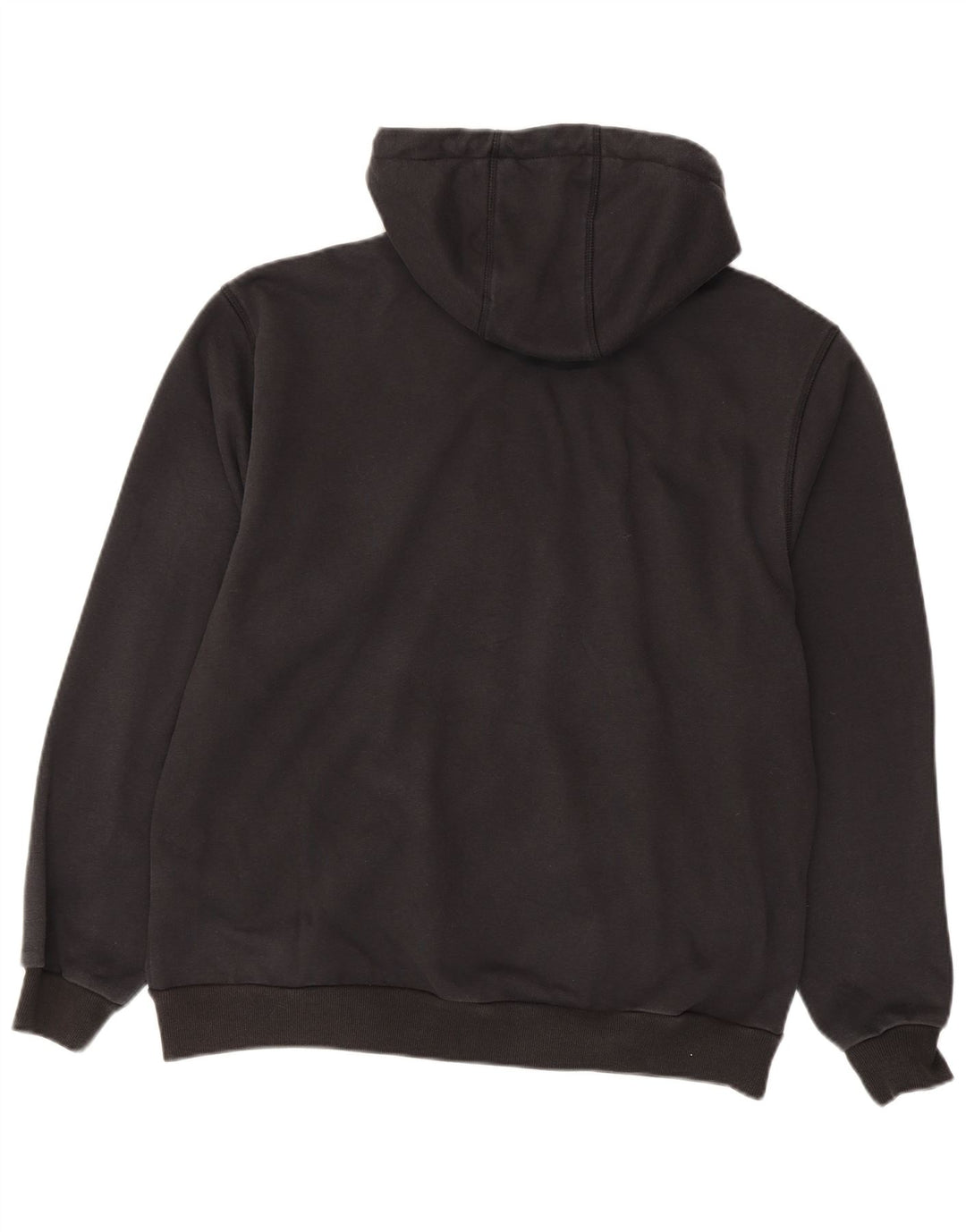 Carhartt Pull à capuche zippé pour homme, coupe décontractée, grand, noir, polyester