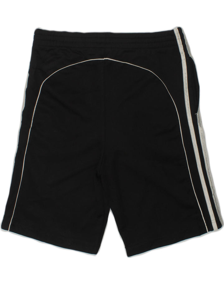 ADIDAS Boys Sport Shorts 11-12 Years Black Polyester | Vintage Adidas | Thrift | Second-Hand Adidas | Used Clothing | Messina Hembry 