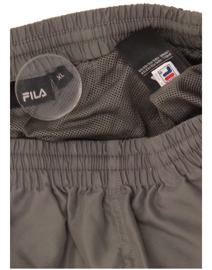 Fila Herre Sportshorts XL Grå Polyester