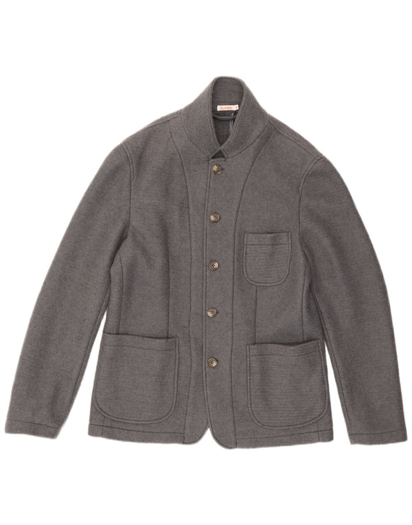 Sun68 Chaqueta tipo blazer de 5 botones para hombre UK 42 XL Lana gris