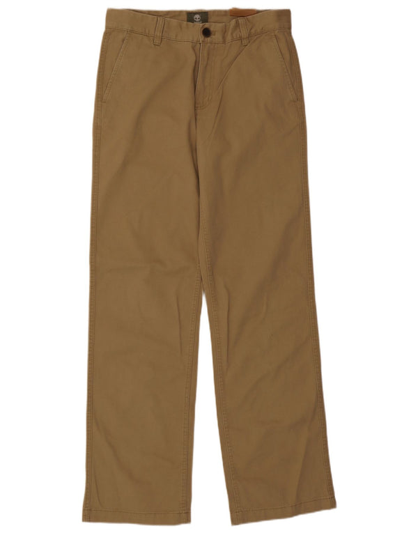 Timberland Herre Regular Fit Chinobukser W30 L34 Beige Bomuld