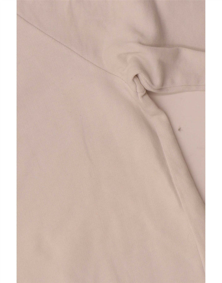 Guess Felpa con grafica da donna Maglione UK 8 Small Bianco Poliammide