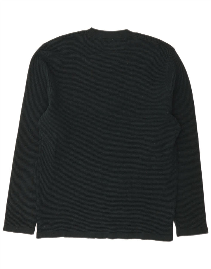 Zara Herre Top Langærmet Medium Grøn Bomuld