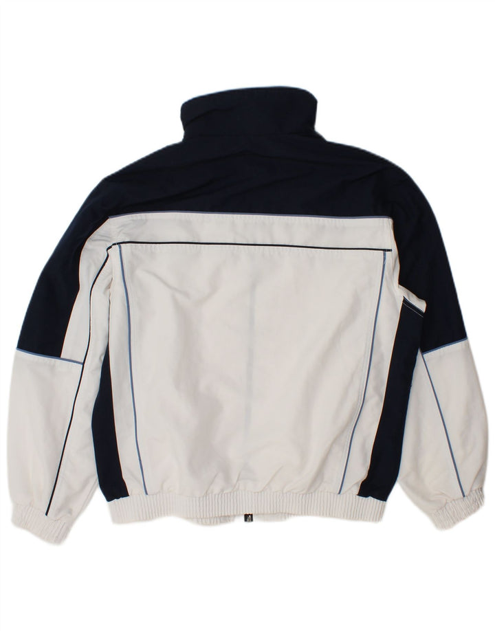 Lotto Boys Tracksuit Top Jacket 13-14 Years Large White Colourblock