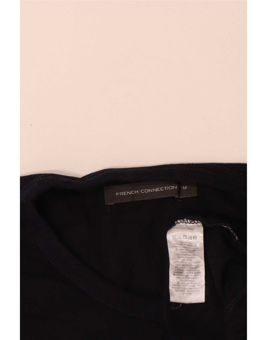 French Connection T-Shirt Homme Bleu Marine Moyen Coton