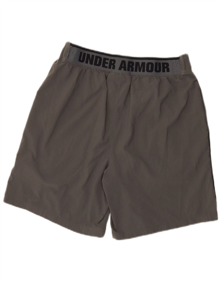 Under Armour Mens Graphic Sport Shorts Large  Grey