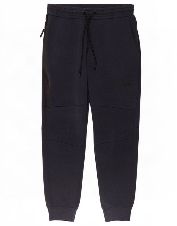 Nike Pantalon de survêtement pour homme en coton bleu marine moyen