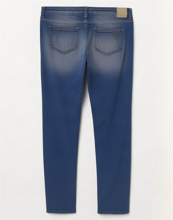Calça jeans feminina Calvin Klein Kate Skinny W32 L32 azul algodão