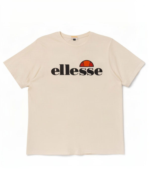 T-shirt grafica da donna Ellesse Top UK 16 Large Bianca
