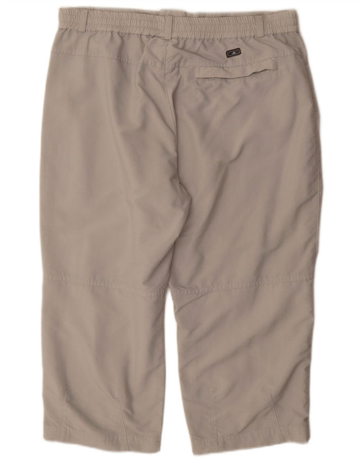 Pantaloni Capri da uomo Adidas W32 L21 Poliammide grigio