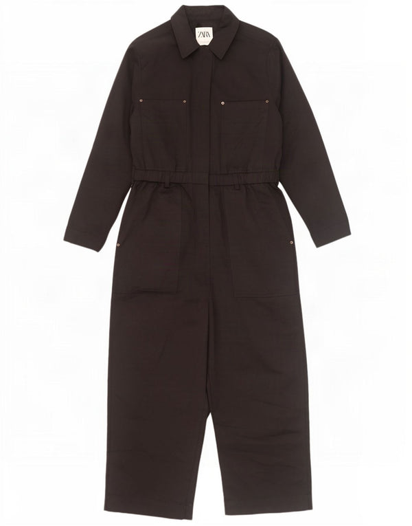 Zara γυναικεία μακρυμάνικη φόρμα UK 16 Large Black