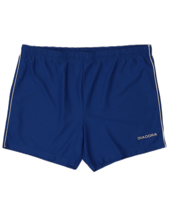 DIADORA Sportshorts til mænd store blå polyester