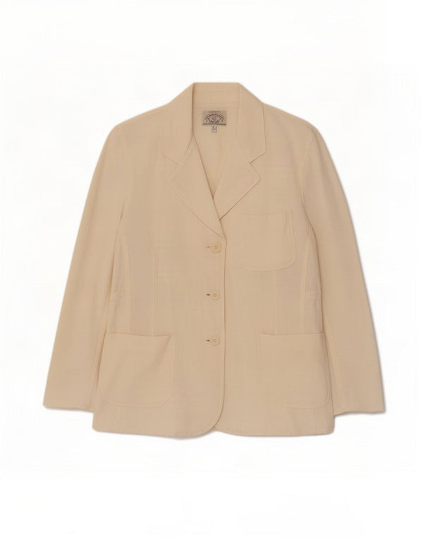 Jachetă Blazer pentru Damă Armani Jeans cu 3 nasturi IT 44 Medium White