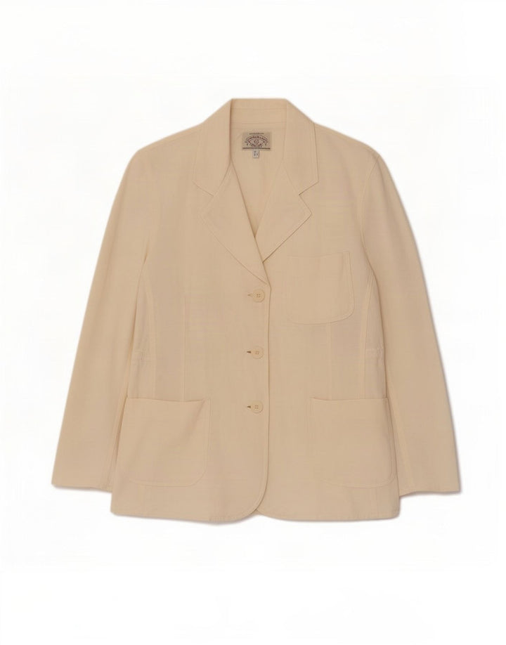 Jachetă Blazer pentru Damă Armani Jeans cu 3 nasturi IT 44 Medium White
