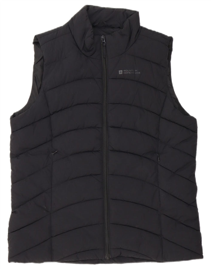 Mountain Warehouse Womens Polstret Gilet UK 16 Large Black Polyester