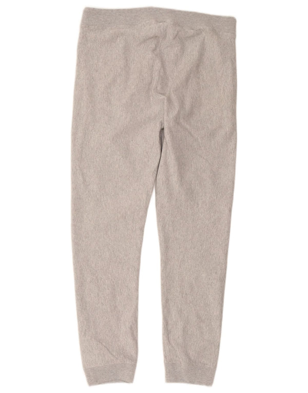 Champion Womens Reverse Weave træningsdragt Bukser Joggers UK 14 Medium Grey