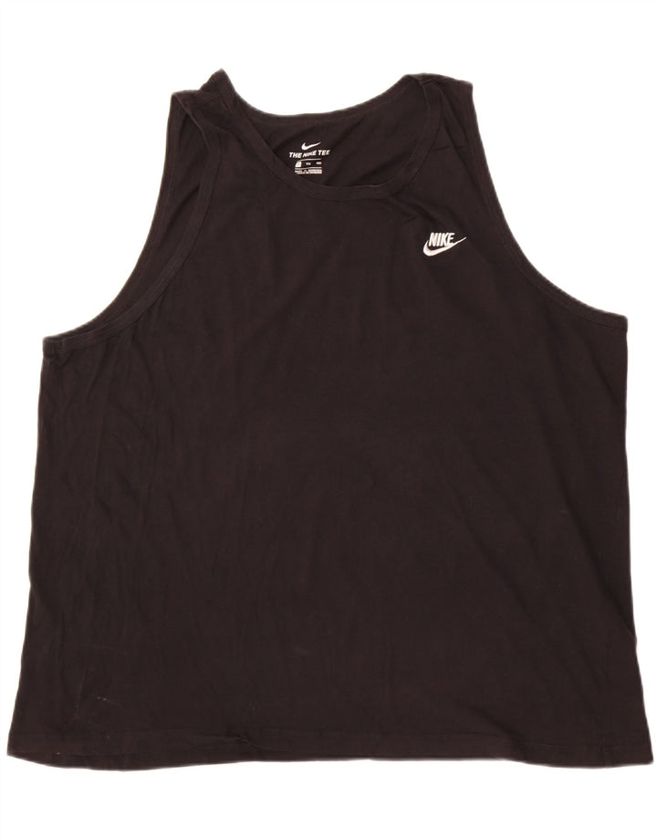 Canotta Nike da uomo 2XL in cotone nero
