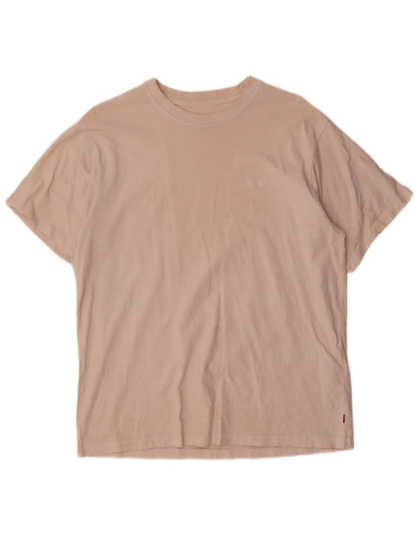 Levi's Herre Vintage Fit T-shirt Top Medium Beige Bomuld