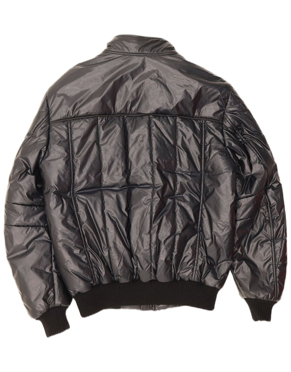 Refrigiwear Wattierte Herrenjacke UK 40 Large Schwarz Polyester