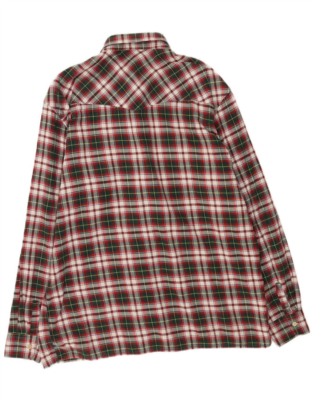 Univers Mens Flannel Shirt Size 45 XL Multicoloured