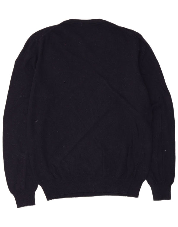 Colmar Herren-Pullover mit Rundhalsausschnitt, XL, Marineblau, Polyamid