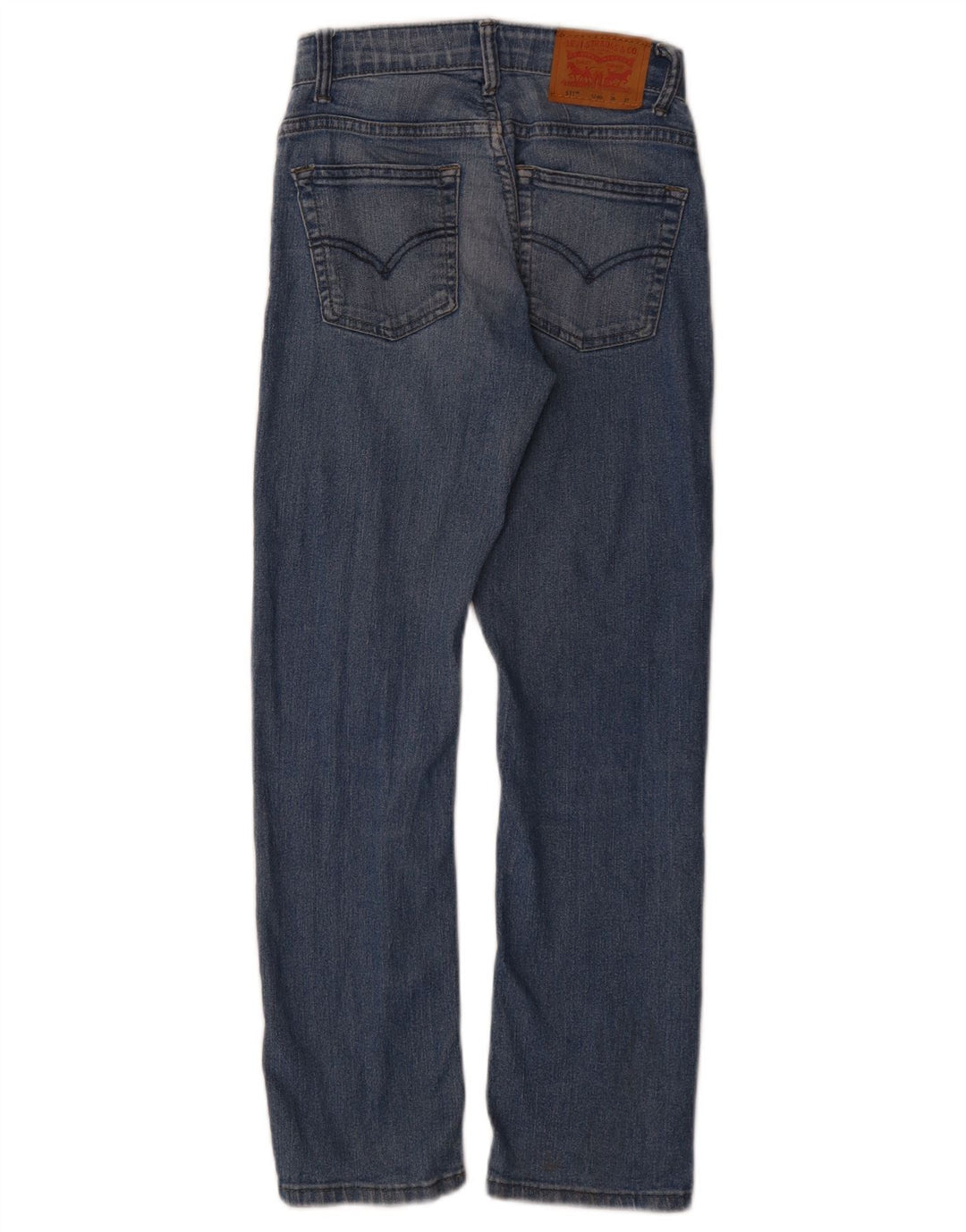 Levi's Boys 511 Slim Jeans 11-12 Years W24 L27 Blue Cotton