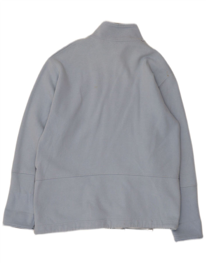 Champion Mens Tracksuit Top Jacket Small Blue Cotton