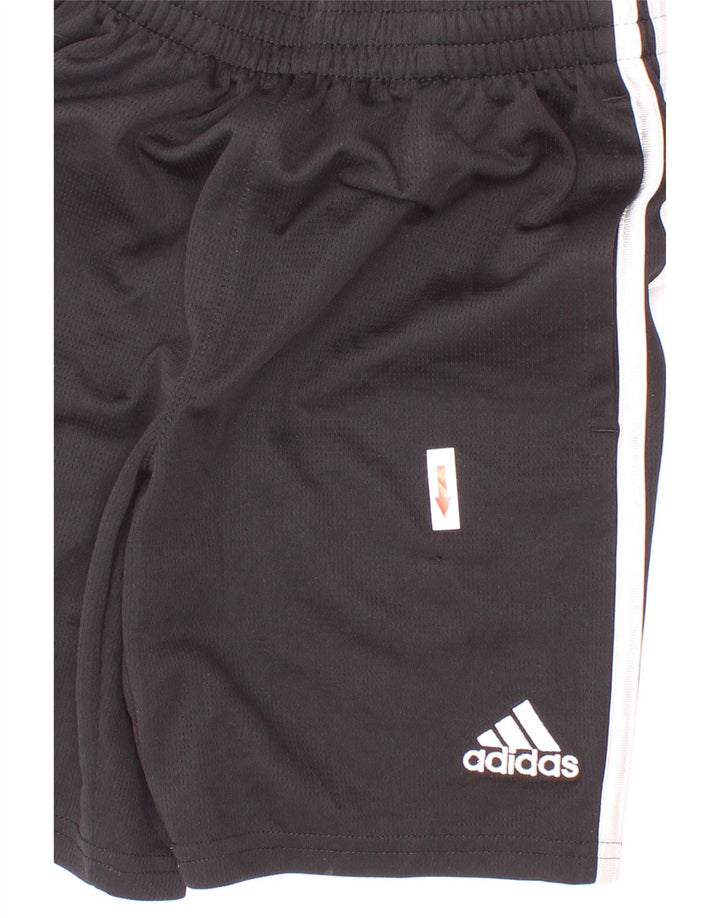 Adidas Boys Sports Shorts 7-8 år Small Black Polyester