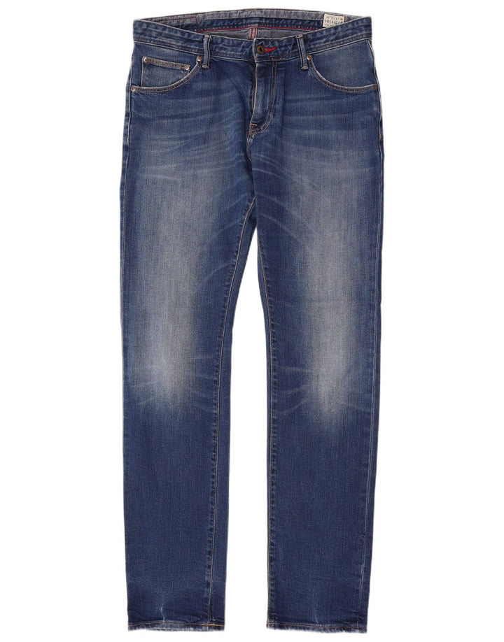 Tommy Hilfiger Womens Slim Jeans W34 L34 Blue Cotton