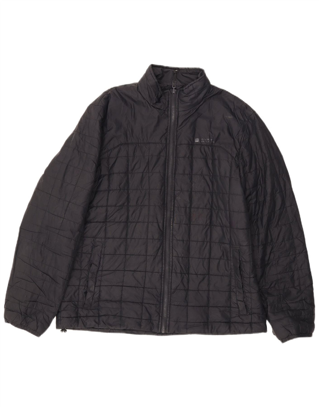 Mountain Warehouse Mens Quilted Jacket UK 42 XL Navy Blue