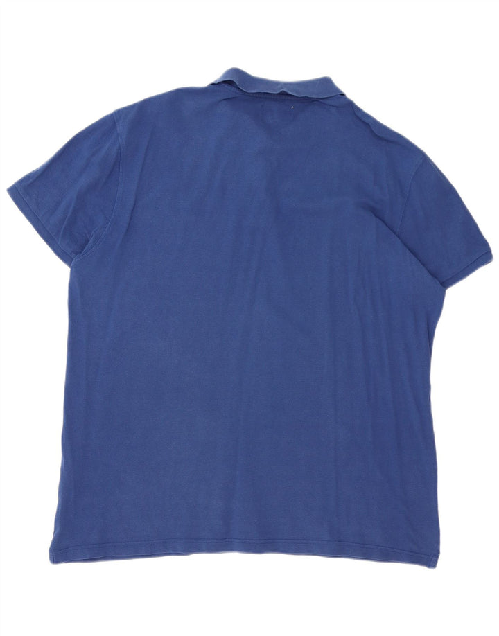 Polo da uomo Marlboro Classics 2XL in cotone blu