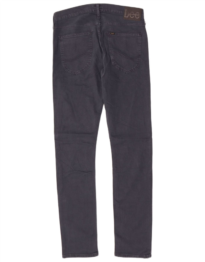 Lee Mens Luke Slim Jeans W31 L32 Navy Blue Cotton