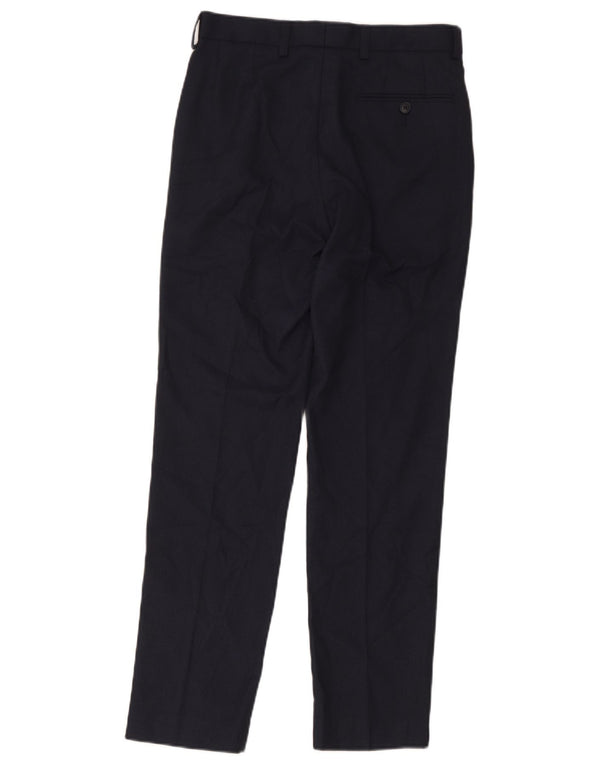 Marks & Spencer Herre Slim Fit Chino Bukser W28 L31 Marineblå Plettet