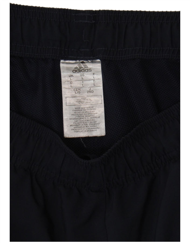 Adidas Mens Sport Shorts Large  Navy Blue Polyester