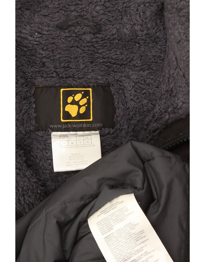 Ženska vjetrovka Jack Wolfskin UK 10 Mali crni poliester