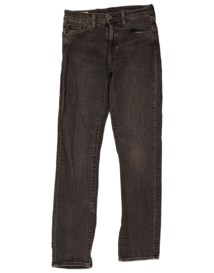 Levi's Hombre 511 Slim Jeans W30 L34 Algodón Gris