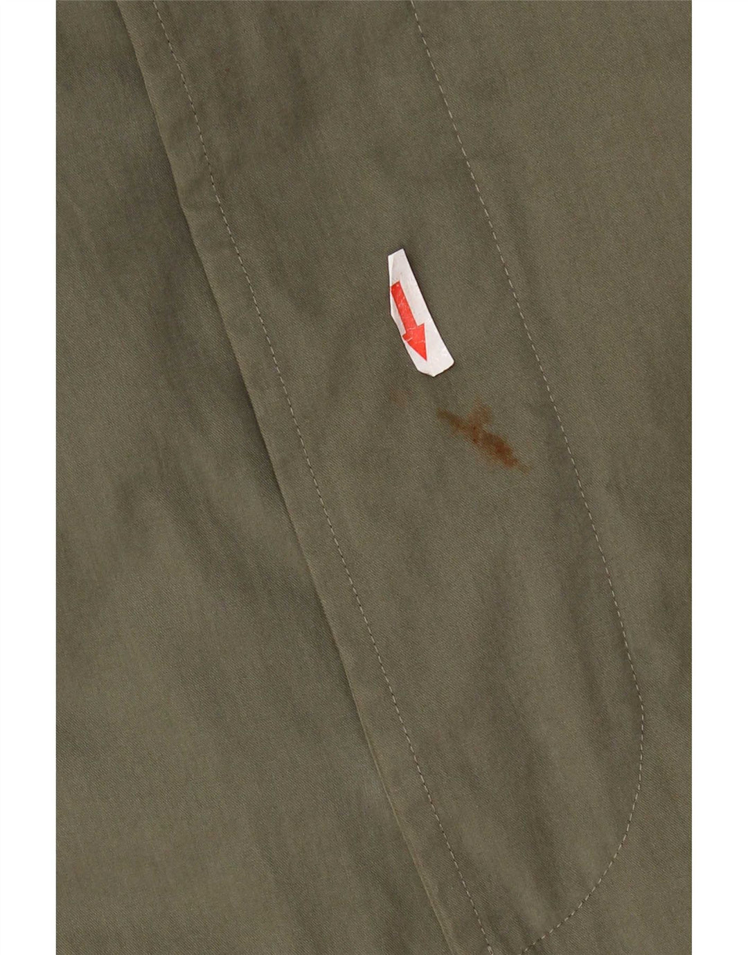 Hugo Boss Pardessus Femme EU 54 2XL Kaki Coton