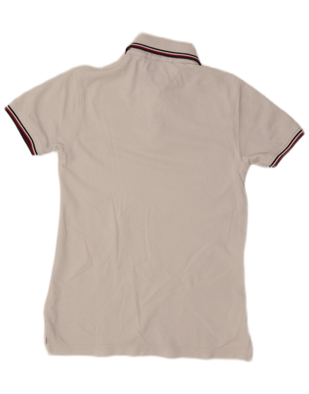 TOMMY HILFIGER Mens Slim Fit Polo Shirt Small White