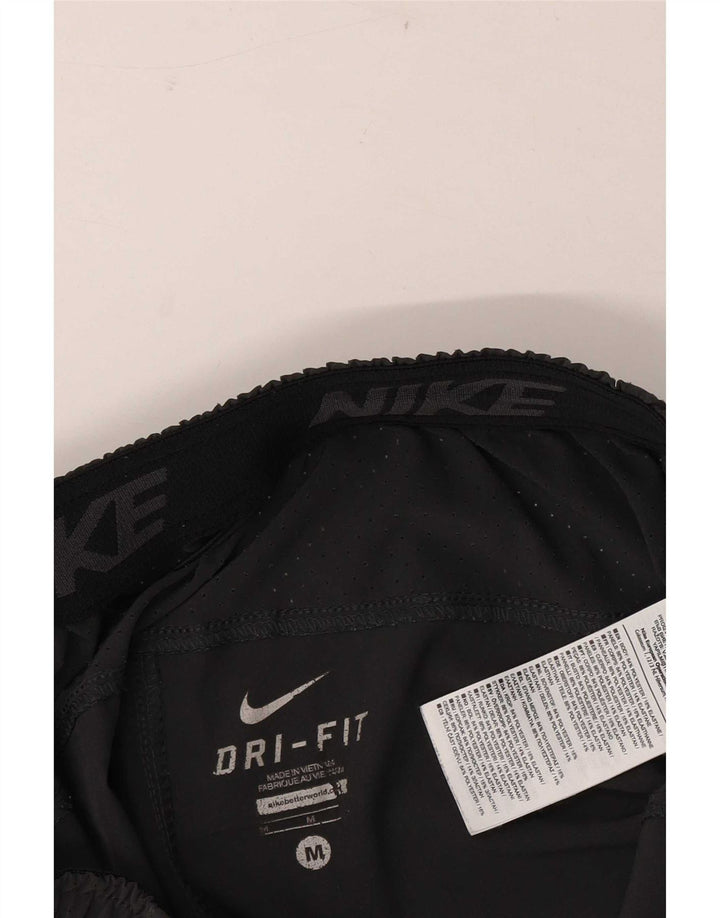 Nike Mens Dri Fit Graphic Sport Shorts Medium Grey Polyester