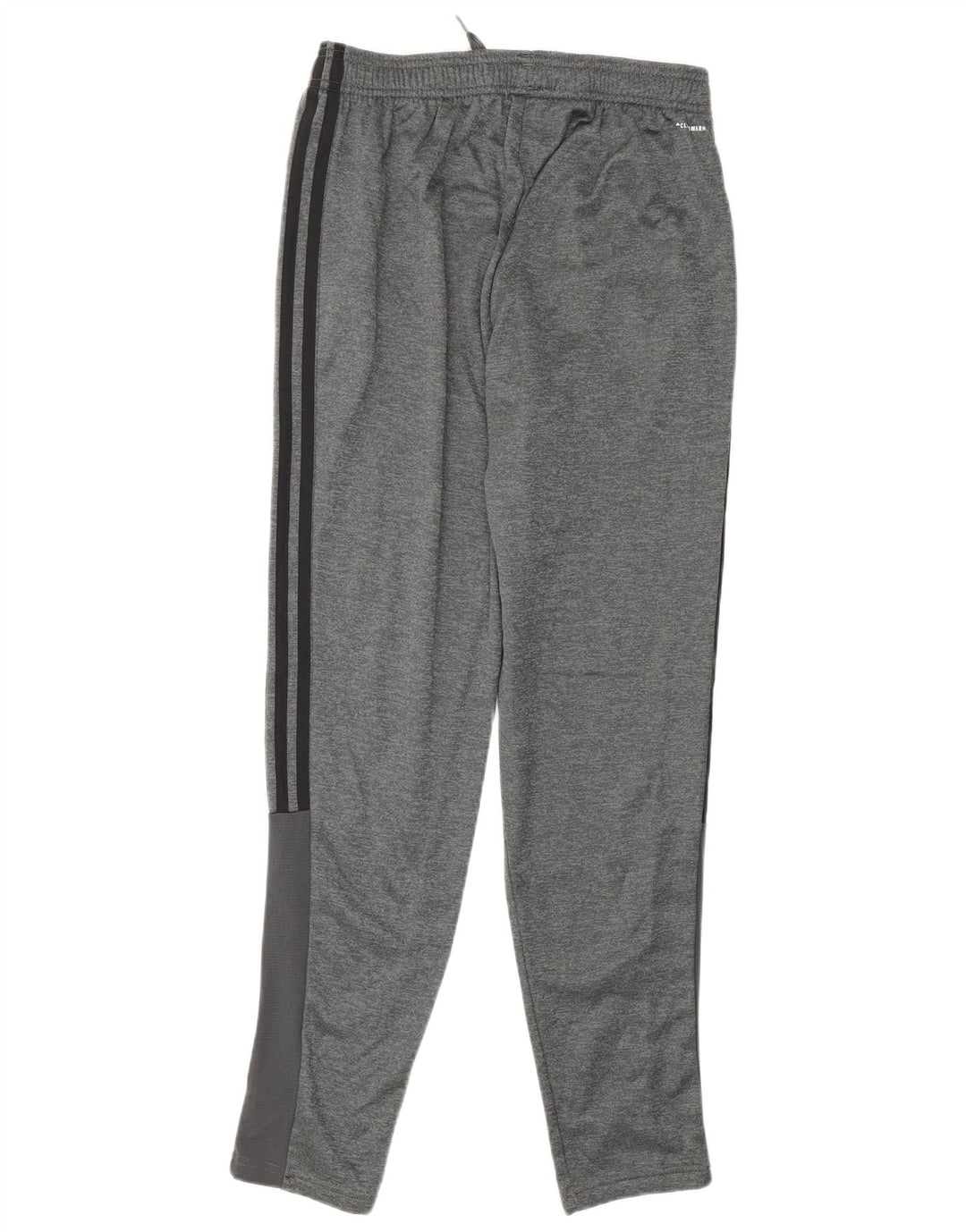 Pantaloni da tuta Adidas da uomo piccoli in poliestere grigio