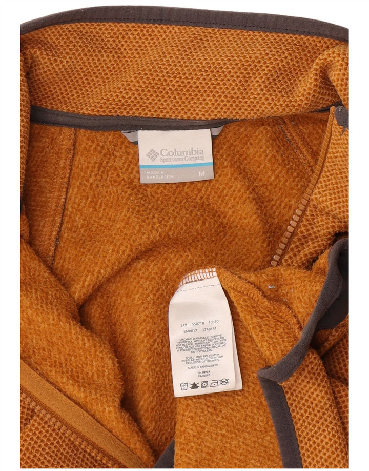 Columbia Fleecejakke til mænd Medium Orange Colourblock Polyester
