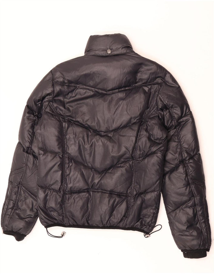Giacca imbottita con cappuccio da donna Diesel UK 16 grande nera
