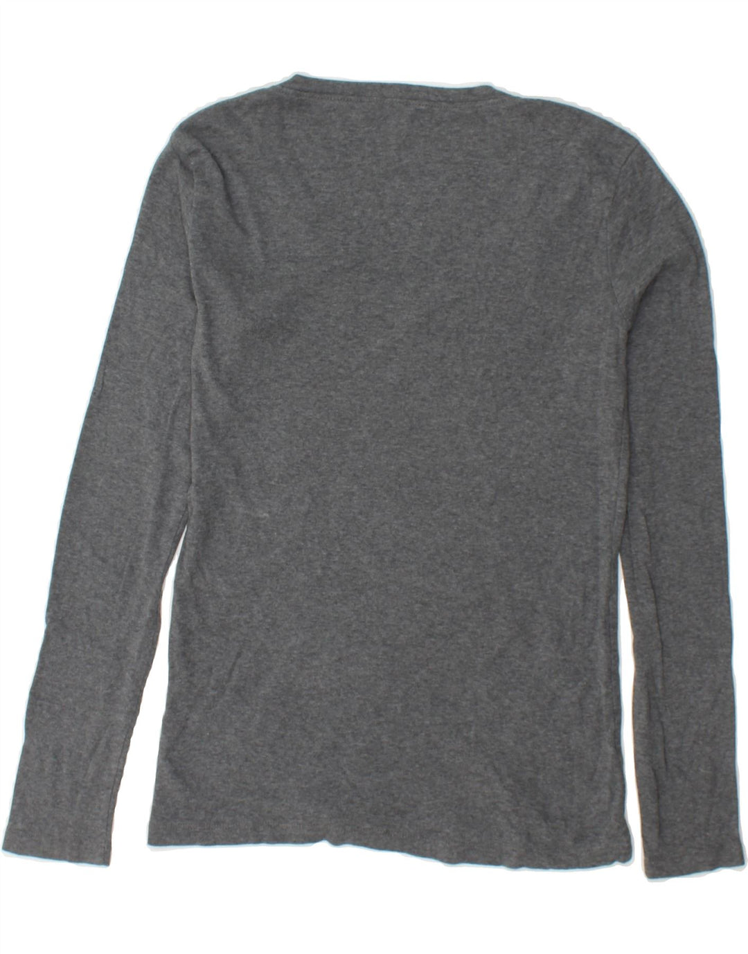 EDDIE BAUER Womens Top Long Sleeve UK 10 Small Grey Vintage Eddie Bauer and Second-Hand Eddie Bauer from Messina Hembry 