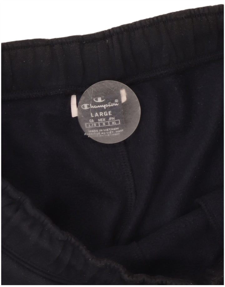 Champion Mens Tracksuit Trousers Joggers Large Navy Blue